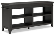 Signature Design by Ashley® Beckincreek - Black - Credenza | Meri Furniture