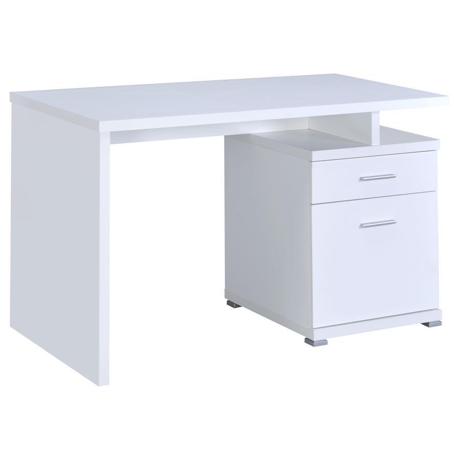 Coaster Fine Furniture Irving - 2-Drawer Office Computer Desk | Meri Furniture