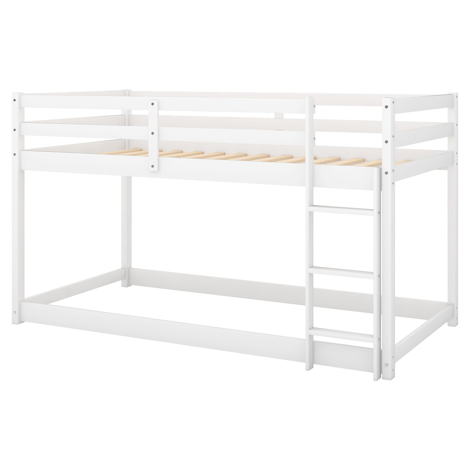Floor Bunk Bed With Ladder