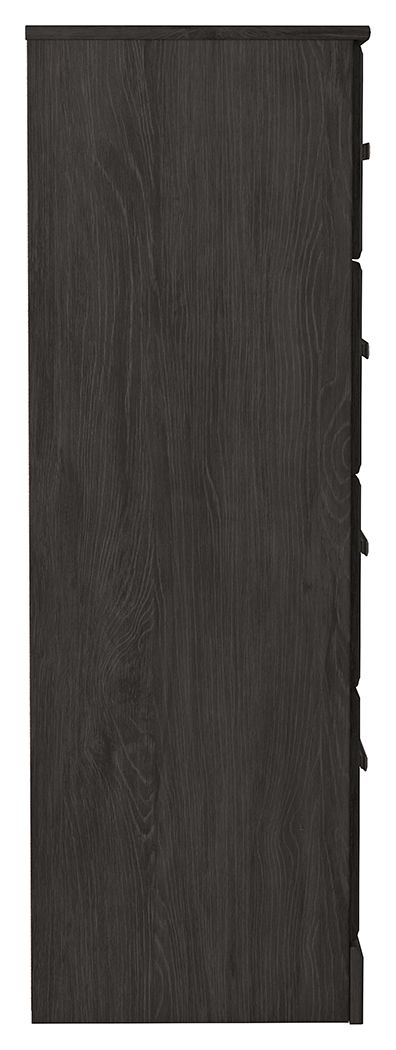 Ashley Furniture Belachime - Charcoal - Four Drawer Chest | Meri Furniture