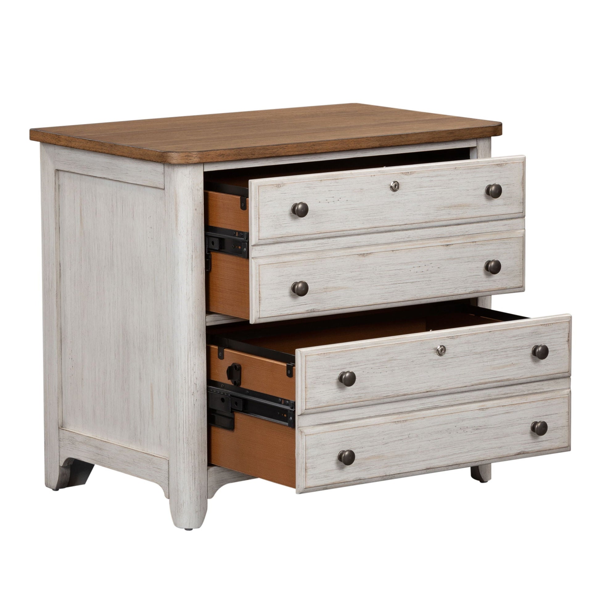 Liberty Furniture Farmhouse Reimagined - Lateral File - White | Meri Furniture