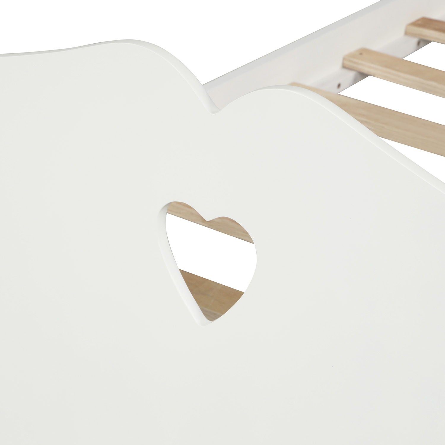 Platform Bed With Slat Support And Headboard And Footboard