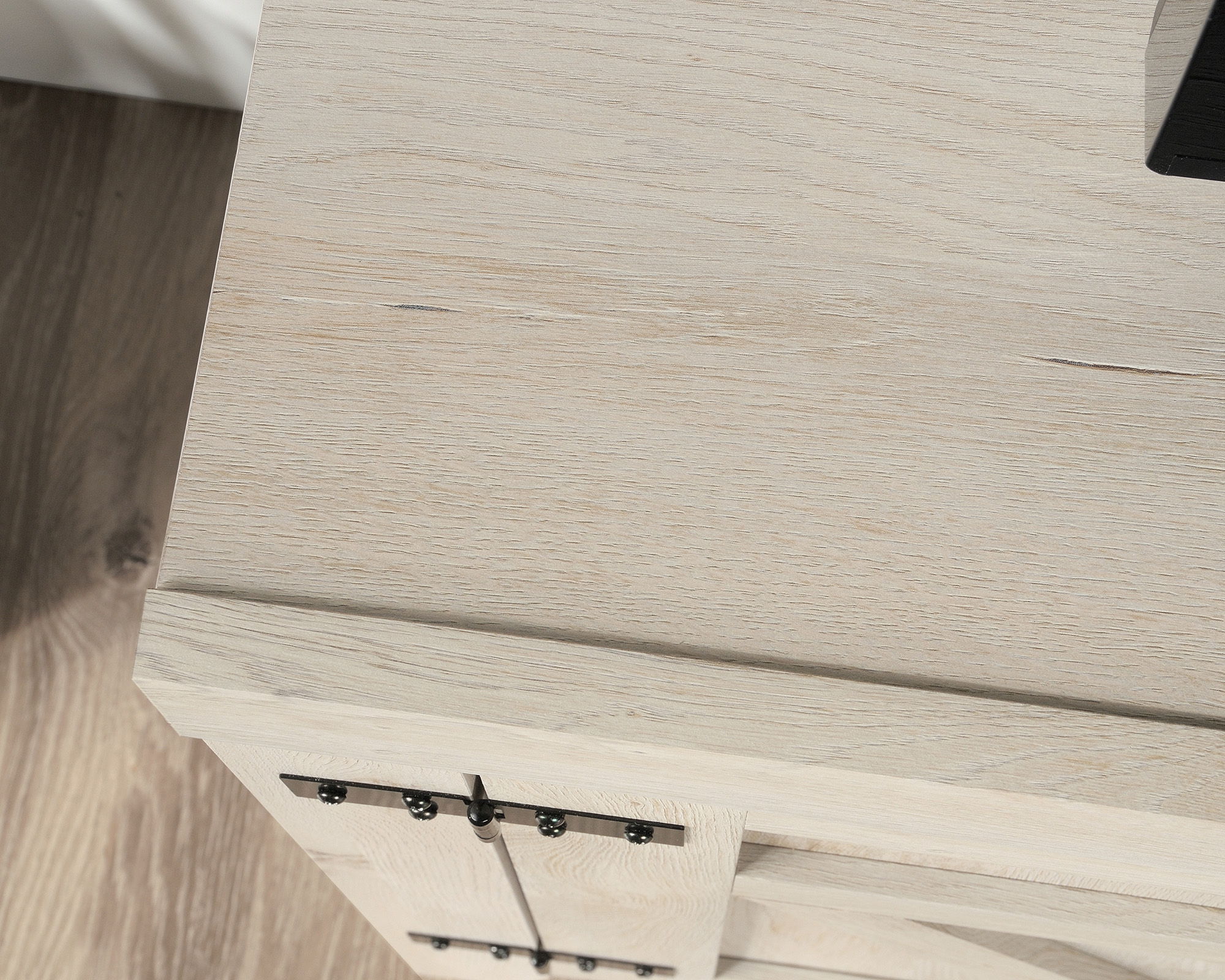 Chalked Chestnut Farmhouse TV Credenza