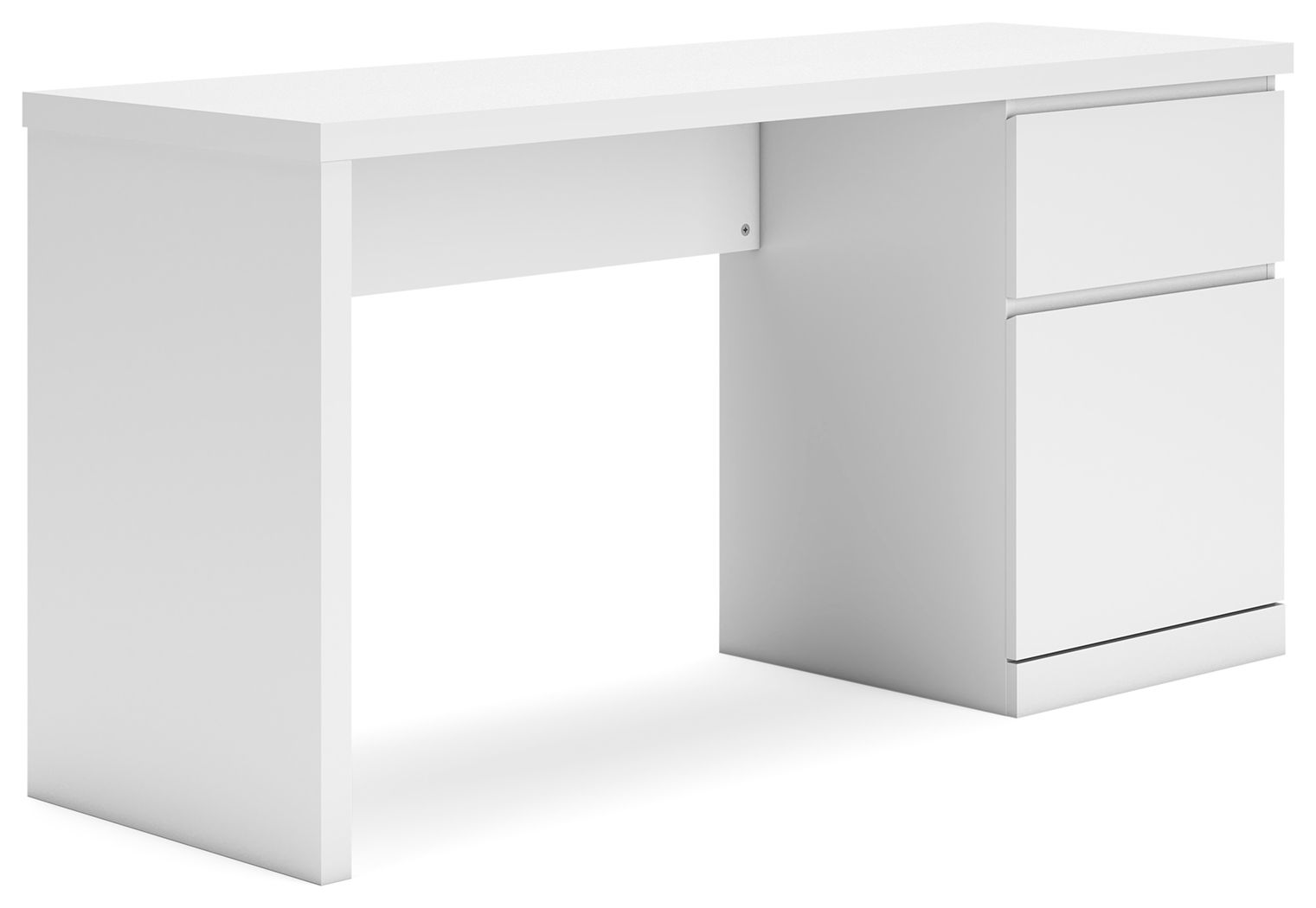 Signature Design by Ashley® Onita - White - Home Office Desk | Meri Furniture