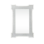 Noralie - 47" X 31" Accent Mirror With Faux Diamonds - Mirrored