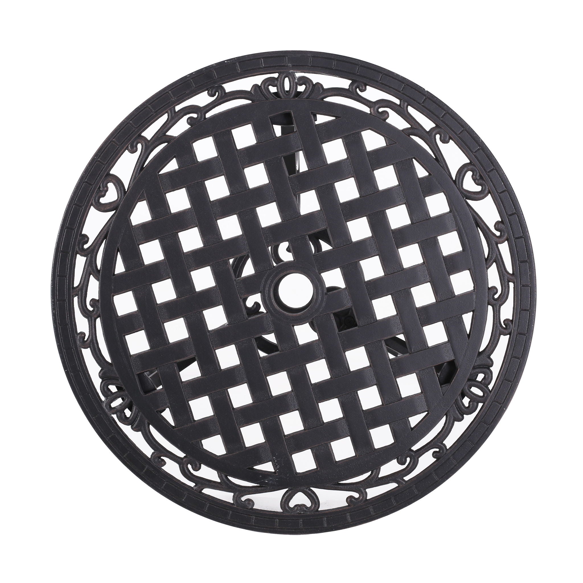 Bono Metal Bistro Set - Black