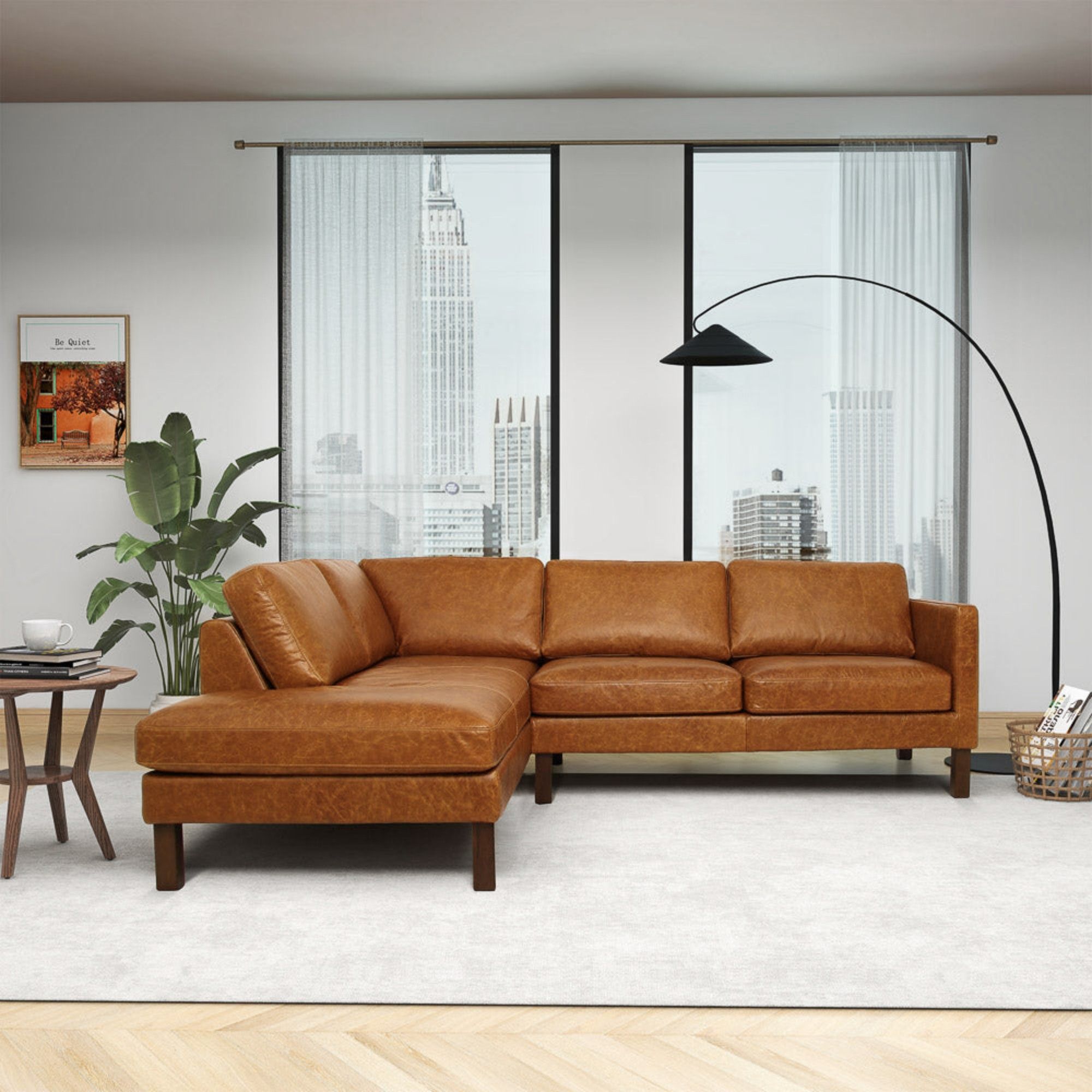 Juno - Waxy Sectional Sofa