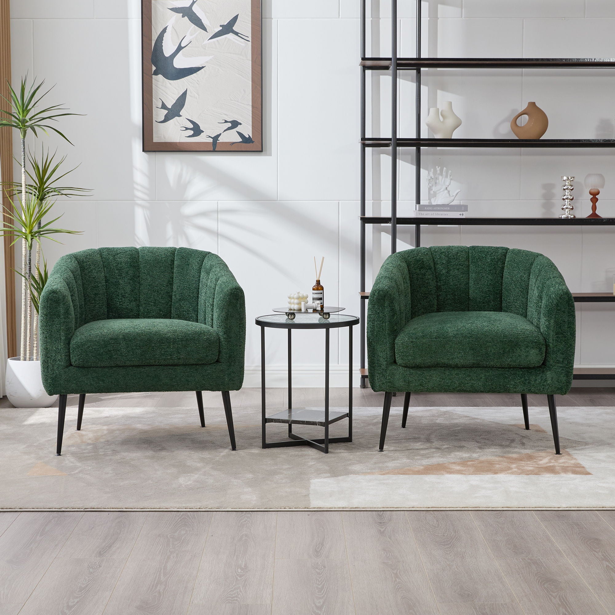 Vanity Barrel Accent Lounge Chair