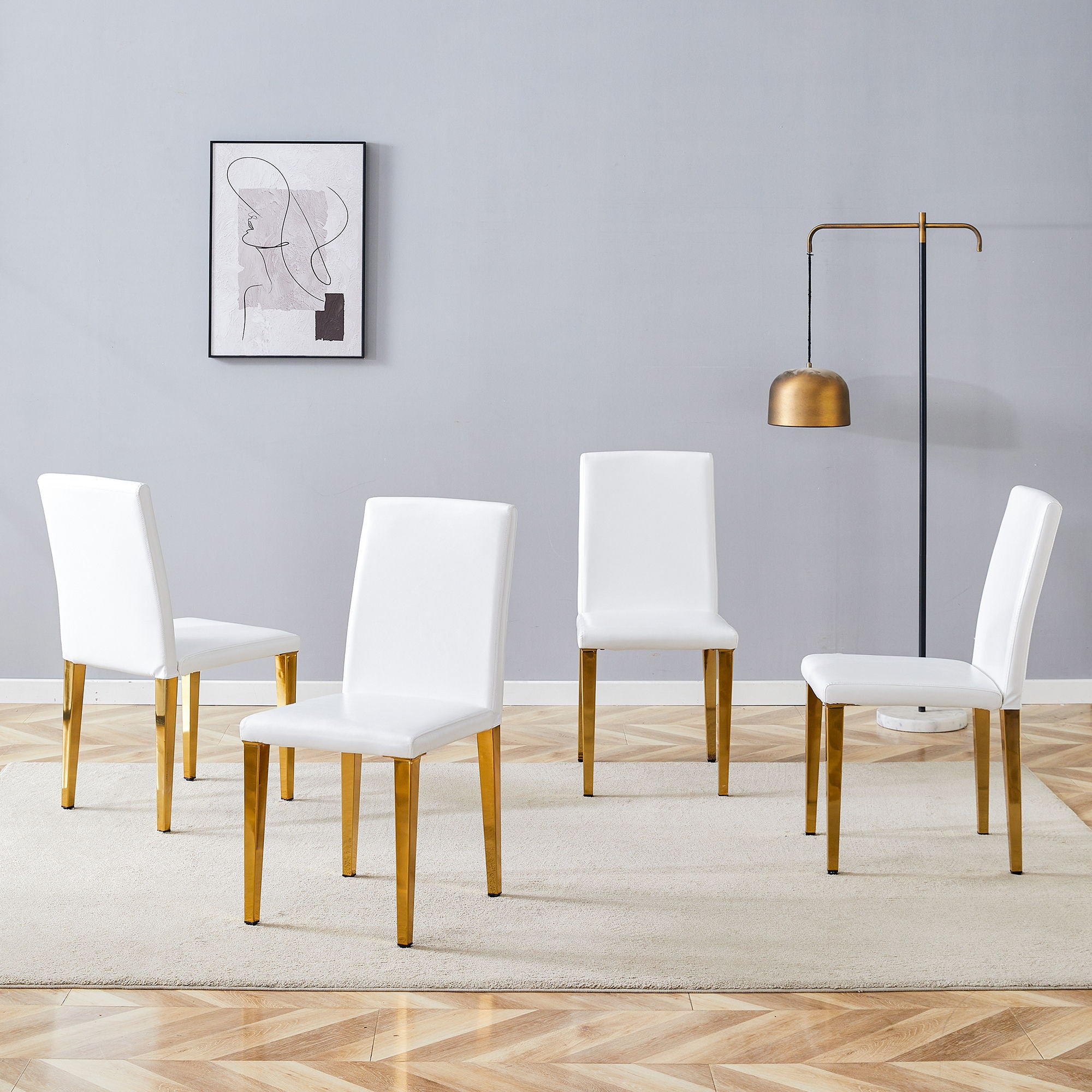 Modern Dining Chairs With Metal Legs