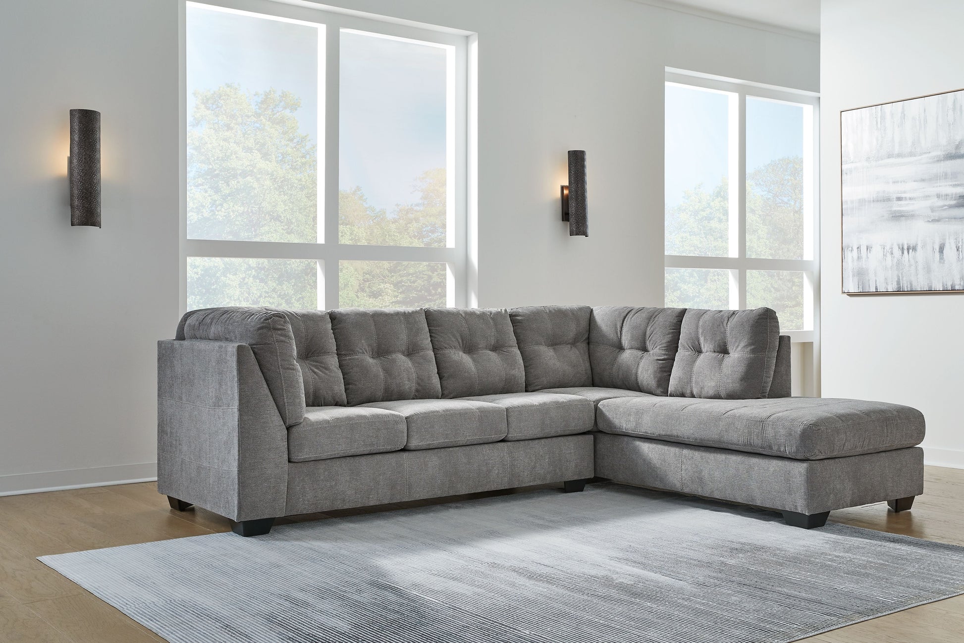 Signature Design by Ashley® Marleton - Sectional | Meri Furniture
