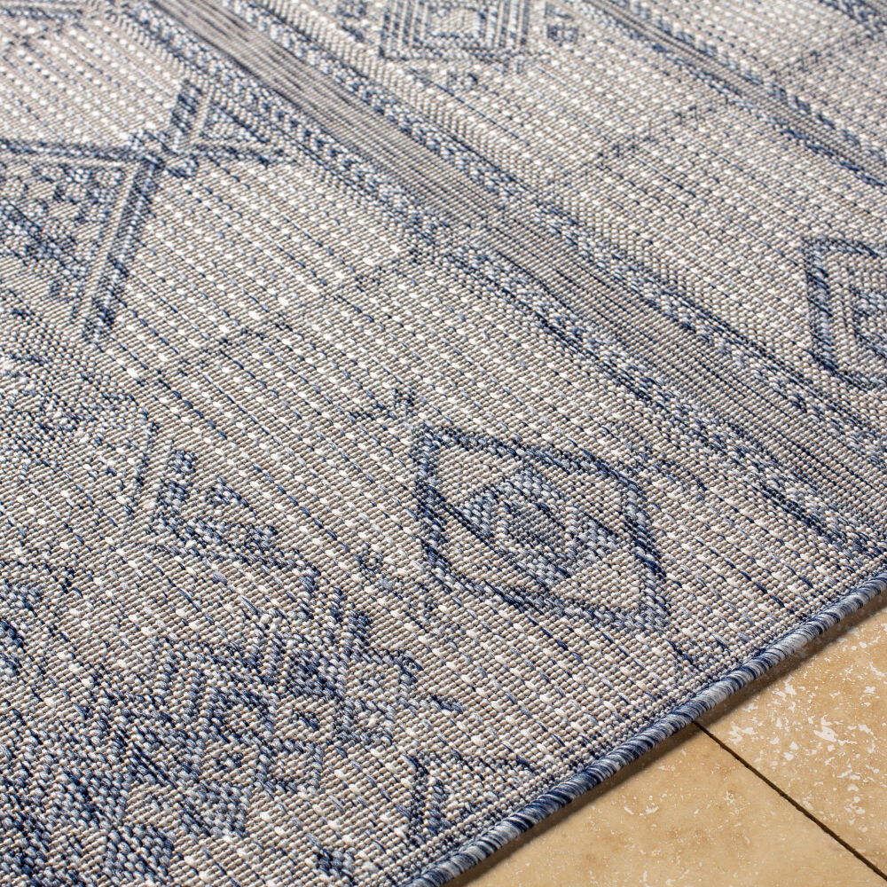 Tuareg Machine Woven Rug