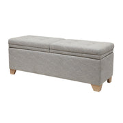 Soft Close Upholstered Storage Bench, Convenient Design