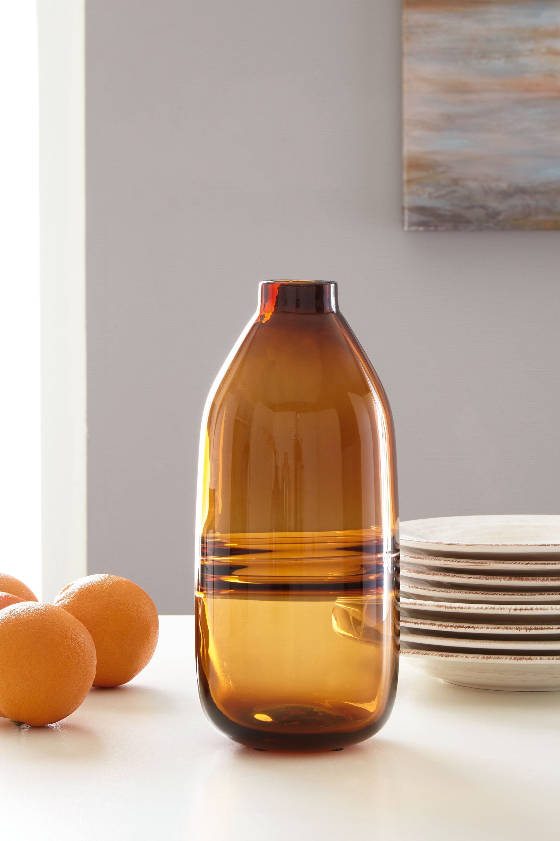 Signature Design by Ashley® Lemmitt - Amber - Vase | Meri Furniture