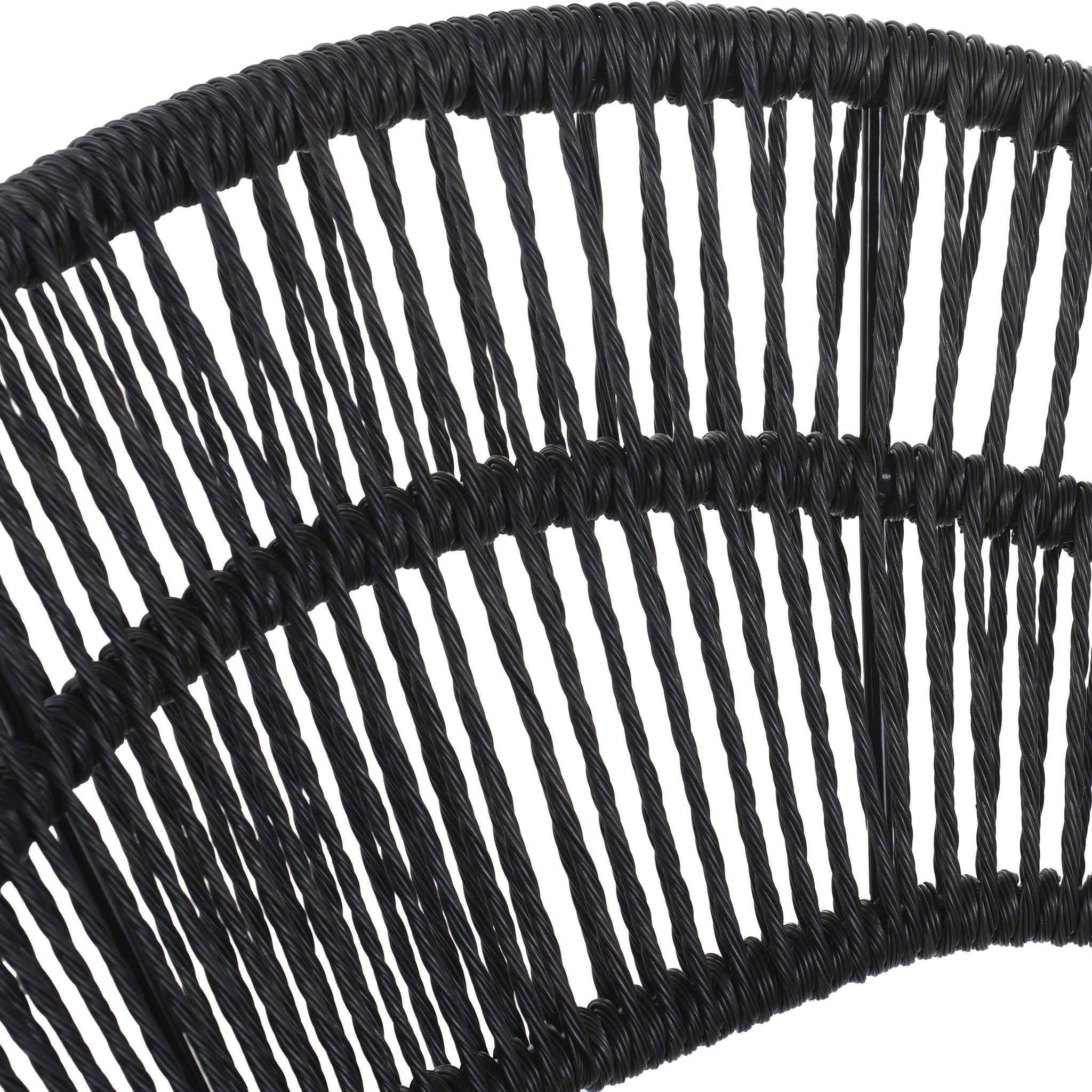 Cyril - Outdoor Papasan Style Dining Chair (Set of 2)