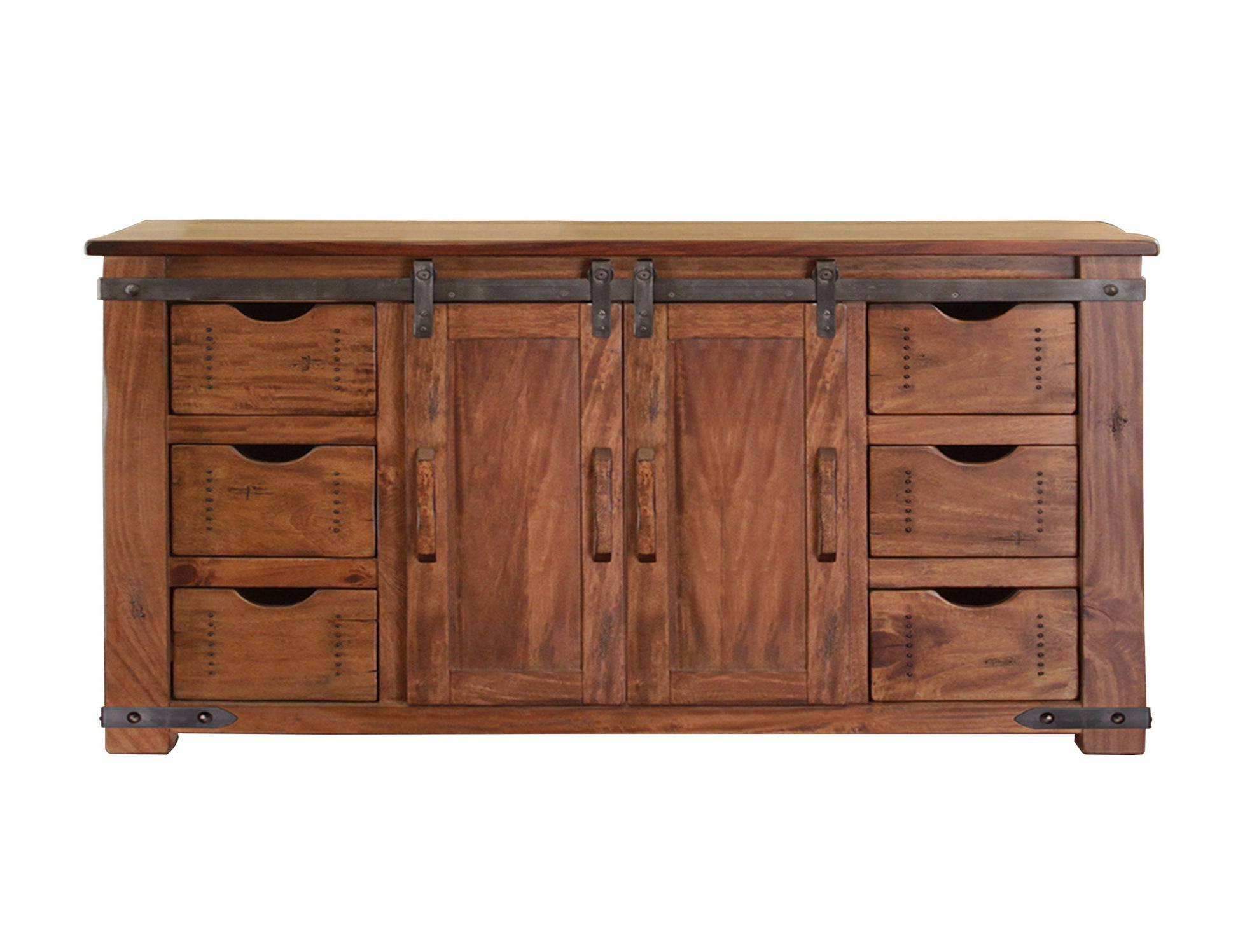 International Furniture Direct Parota - TV Stand | Meri Furniture