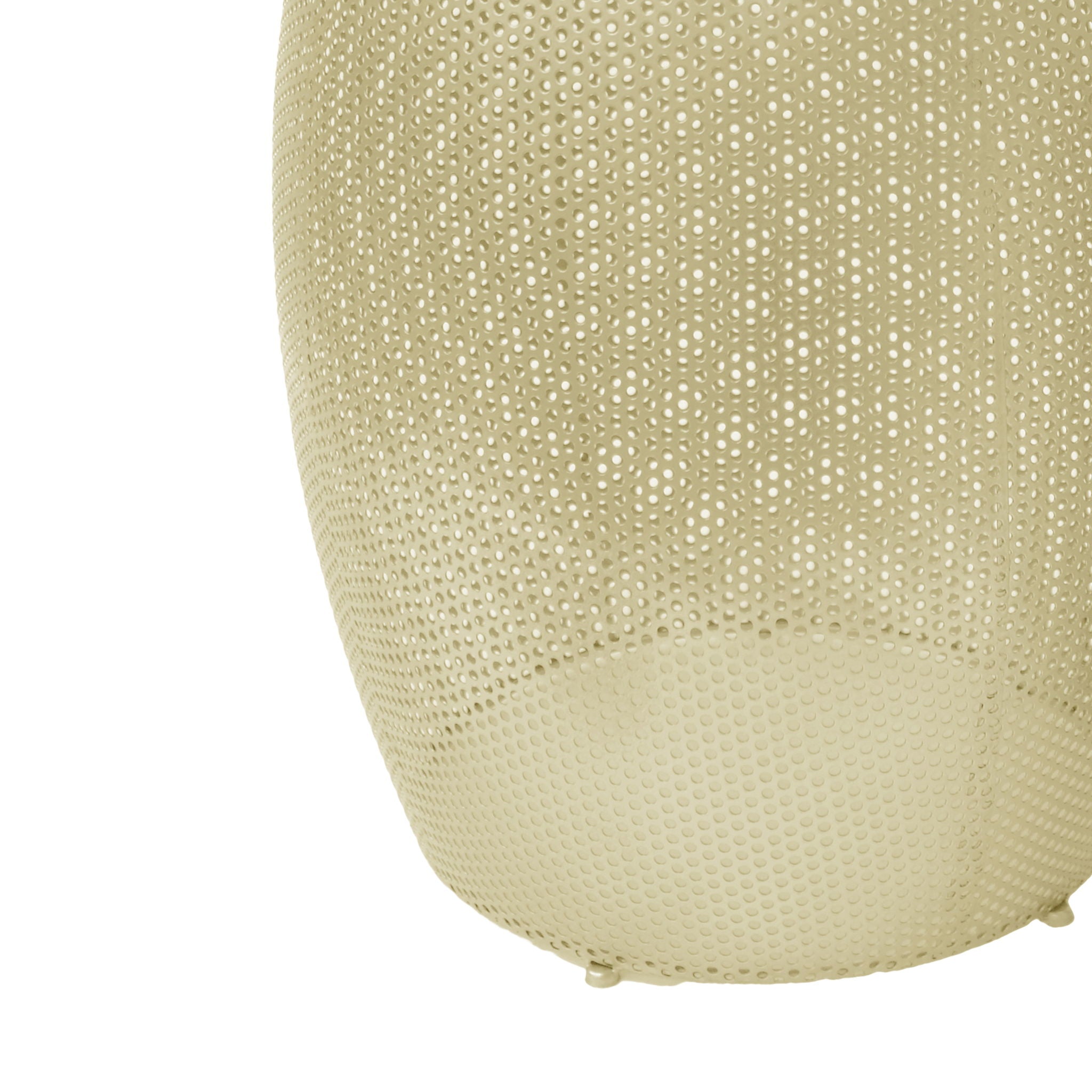 Modern Round Metal Hollow Side Table Set With Openwork Design - Gold