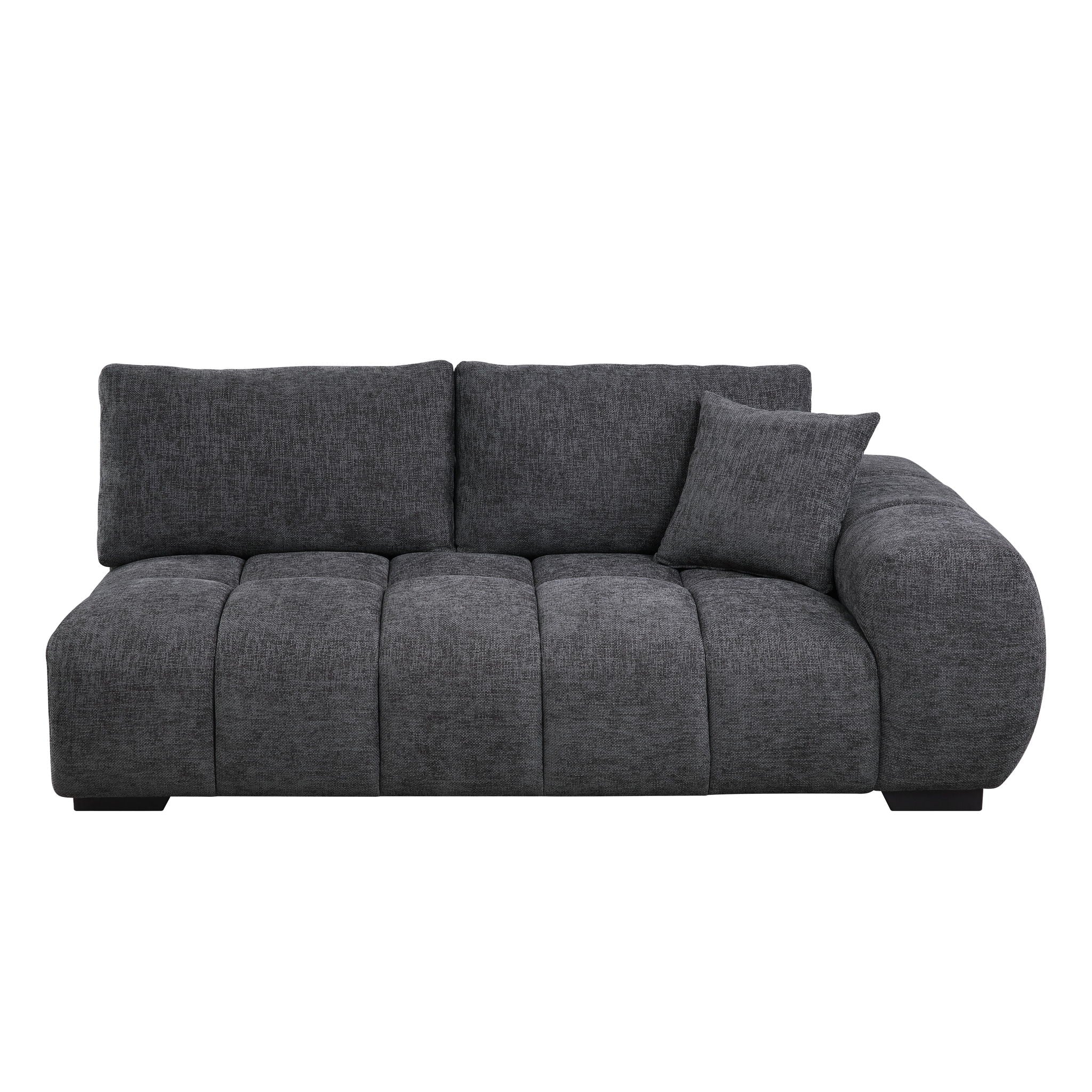 Chosen - Sectional Sofa With Toss Pillows And Chaise