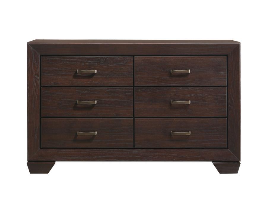 Coaster Fine Furniture Kauffman - 6-Drawer Dresser | Meri Furniture