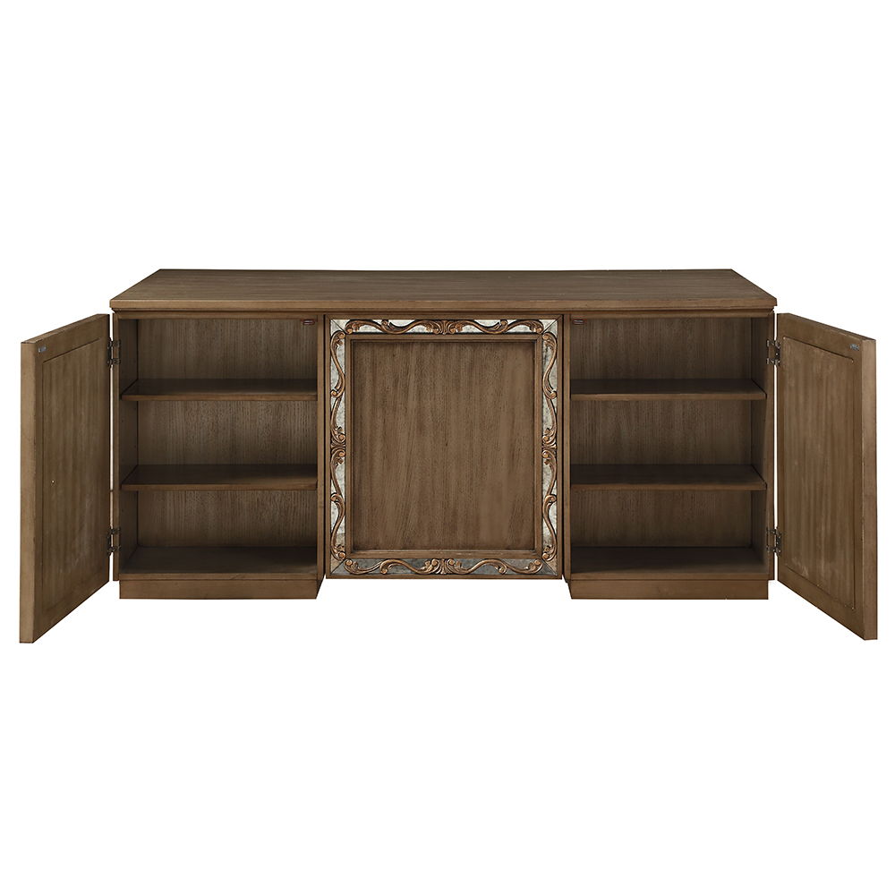 Orianne - Executive Writing Desk - Antique Gold