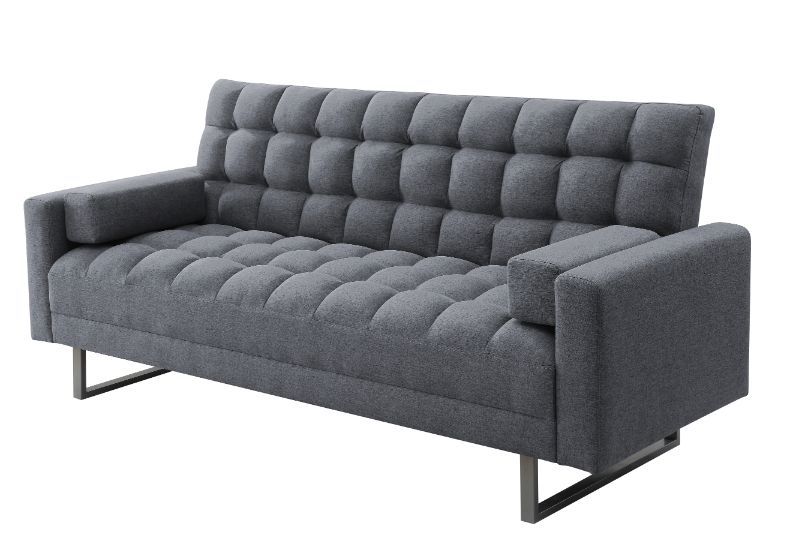 ACME Limosa - Futon - Gray Fabric | Meri Furniture