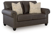 Roxmere - Loveseat - Umber