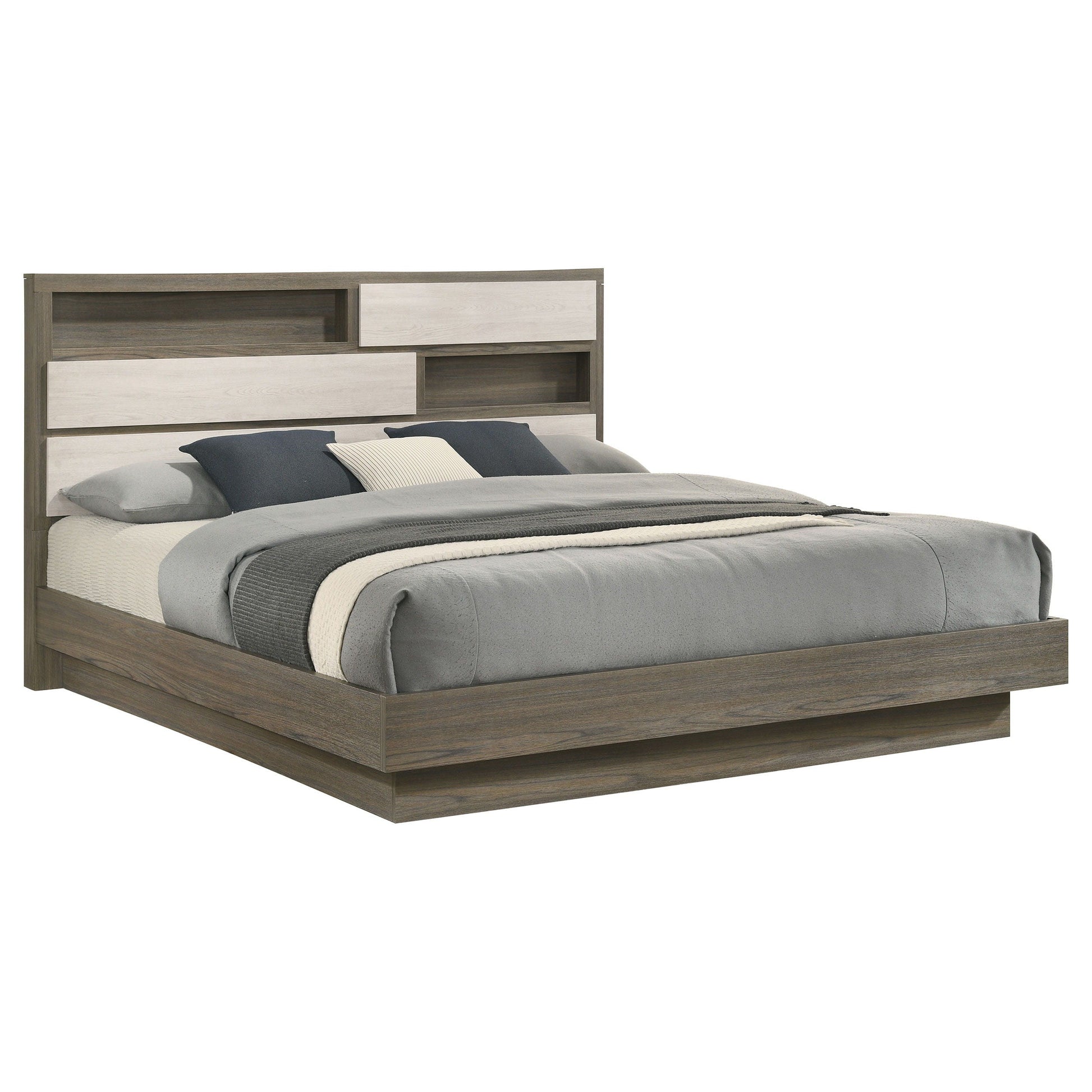 Coaster Fine Furniture Fenwick - Bed Bookcase Headboard | Meri Furniture