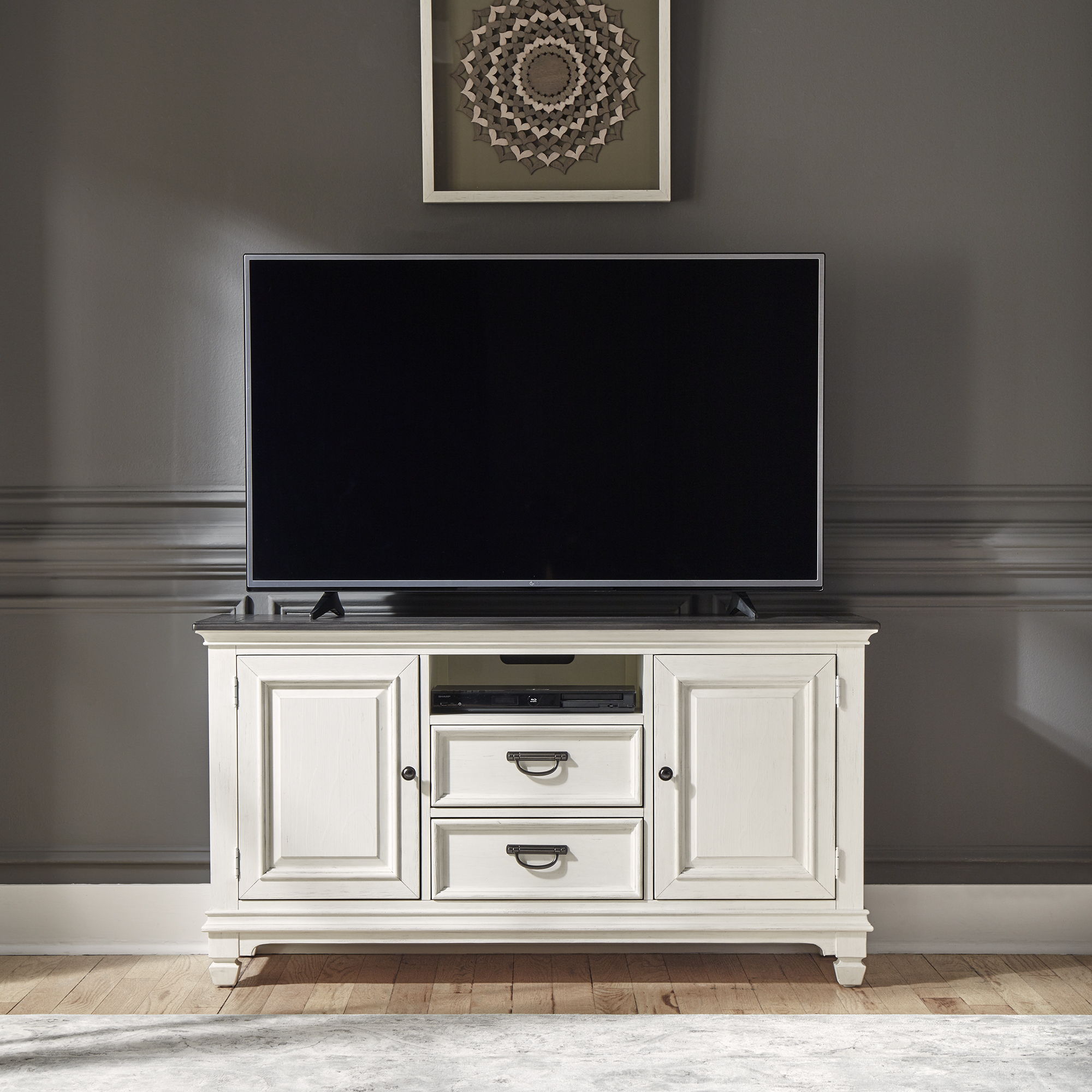 Liberty Furniture Allyson Park - TV Console | Meri Furniture