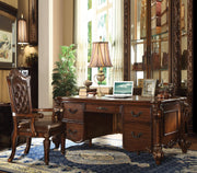 ACME Vendome - Executive Desk - Cherry | Meri Furniture
