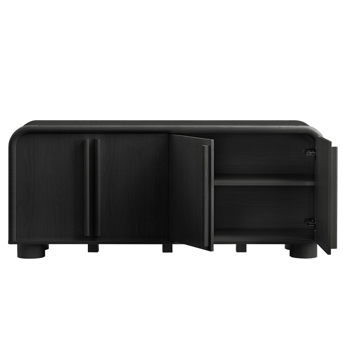 Bellamy Curved 4-Door Sideboard Cabinet by Modway