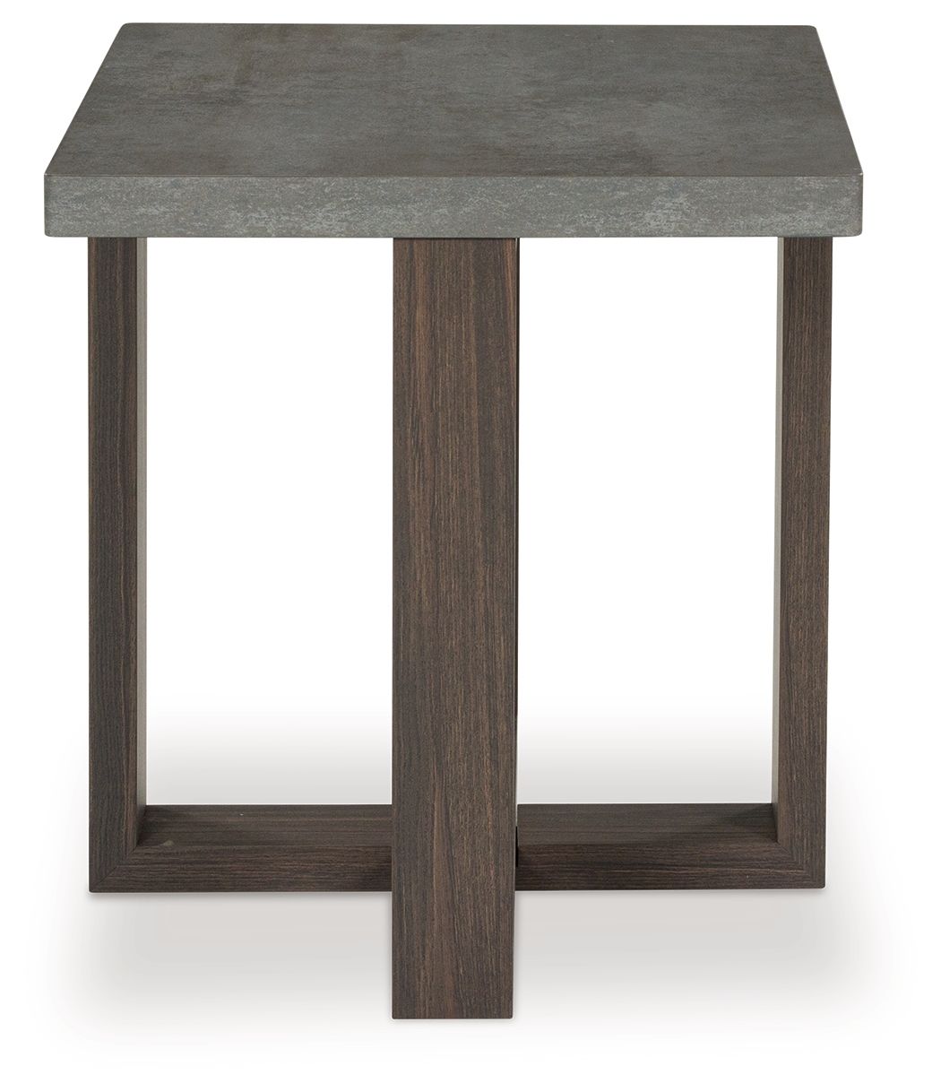 Dynnford - Occasional Table Set (Set of 3) - Gray / Brown