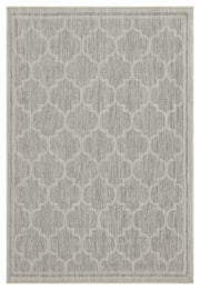 Sunshine - 5'3" X 7'3" Indoor & Outdoor Area Rug - Silver