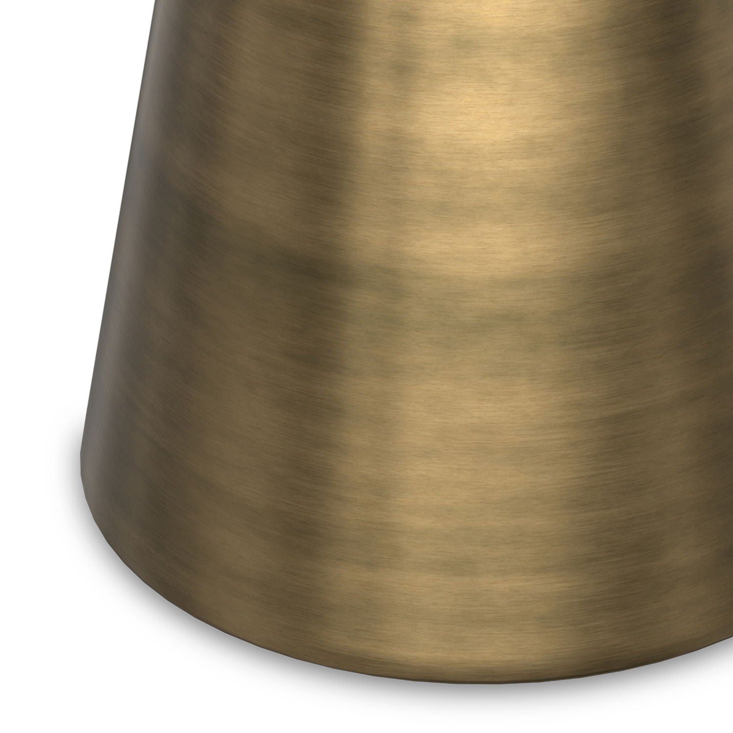 Leyla - Side Table - Antique Brass