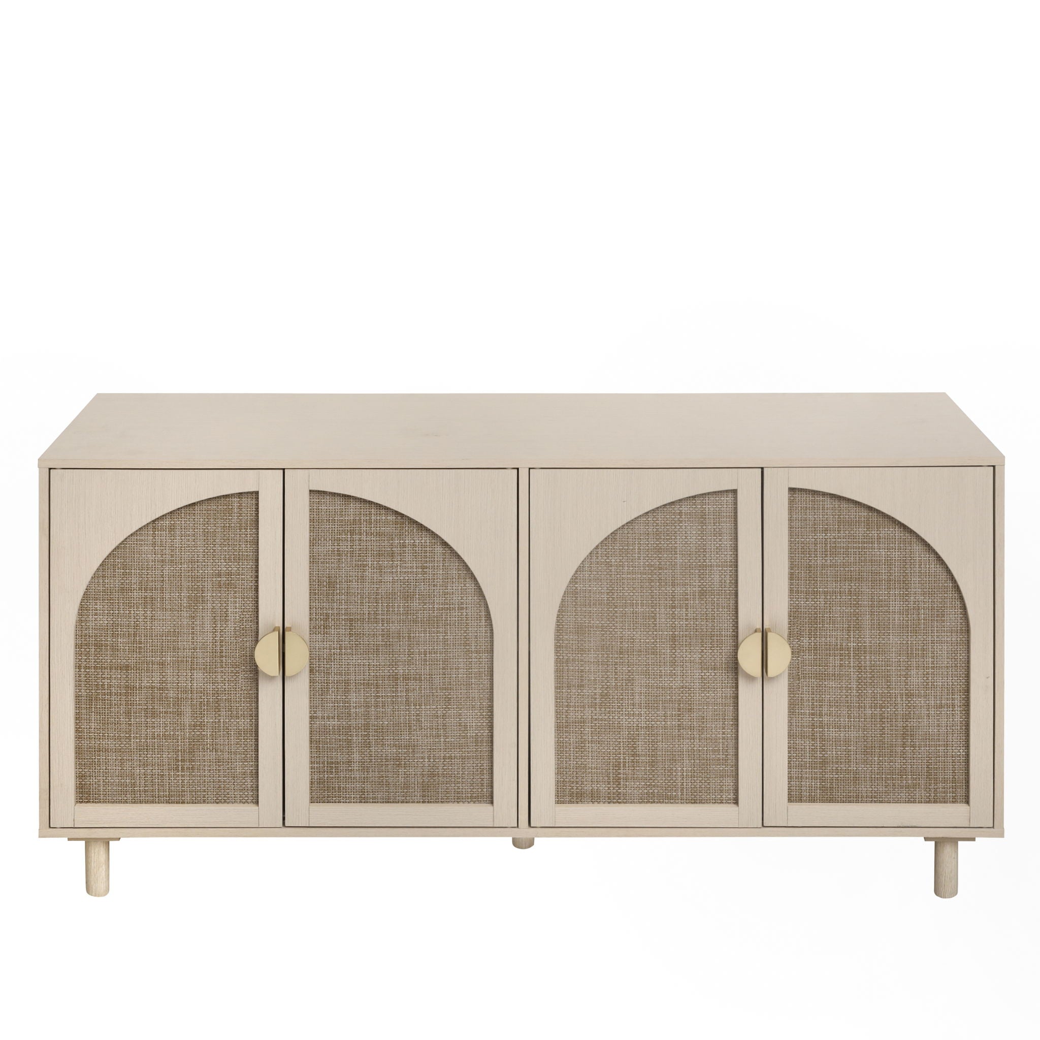 4 Door Cabinet, Customizable Storage System