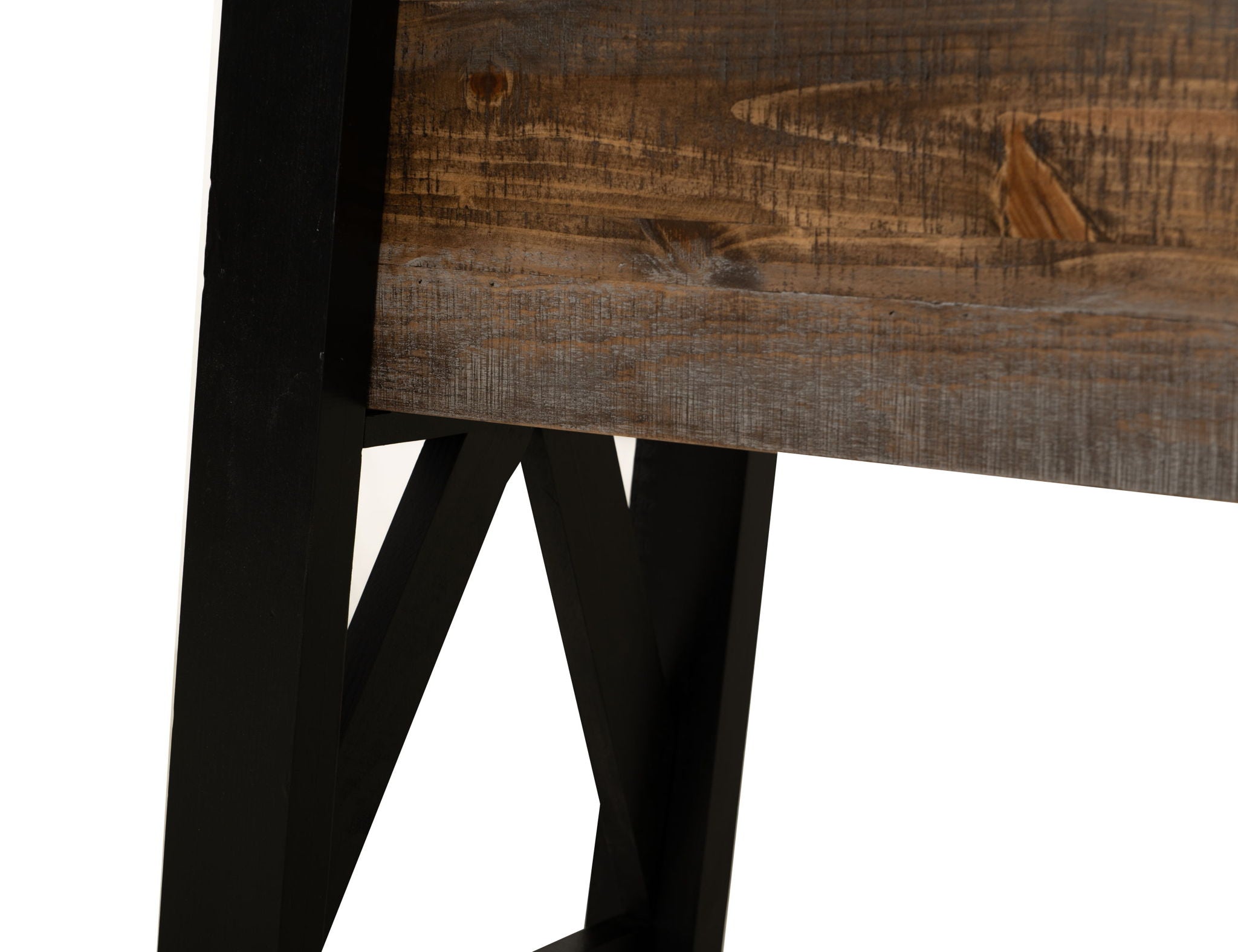 Loft - Counter Height Sofa Table - Two Tone Gray / Brown