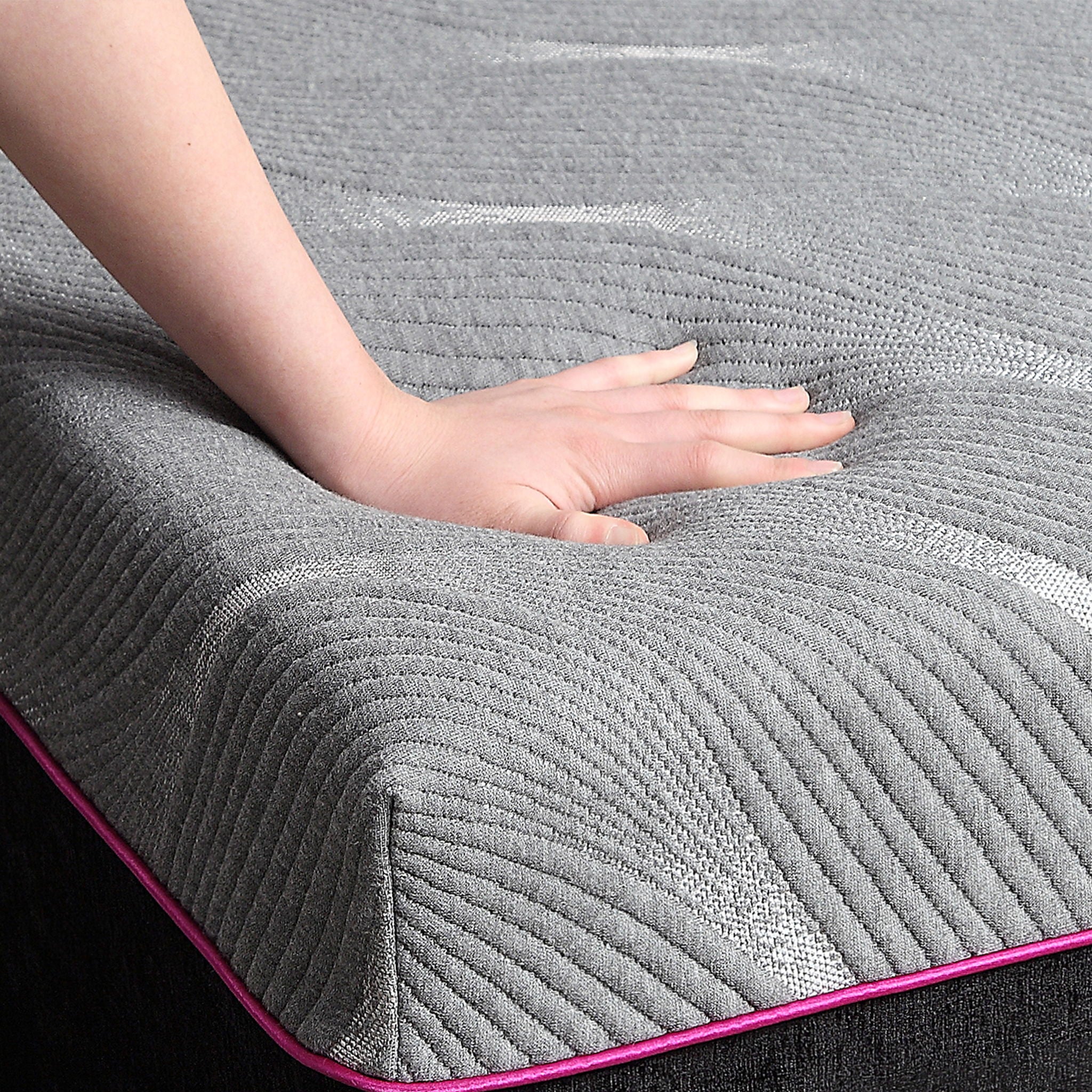 Renew - 11" Cooling Fast Responding Latex Foam Mattress - Gray