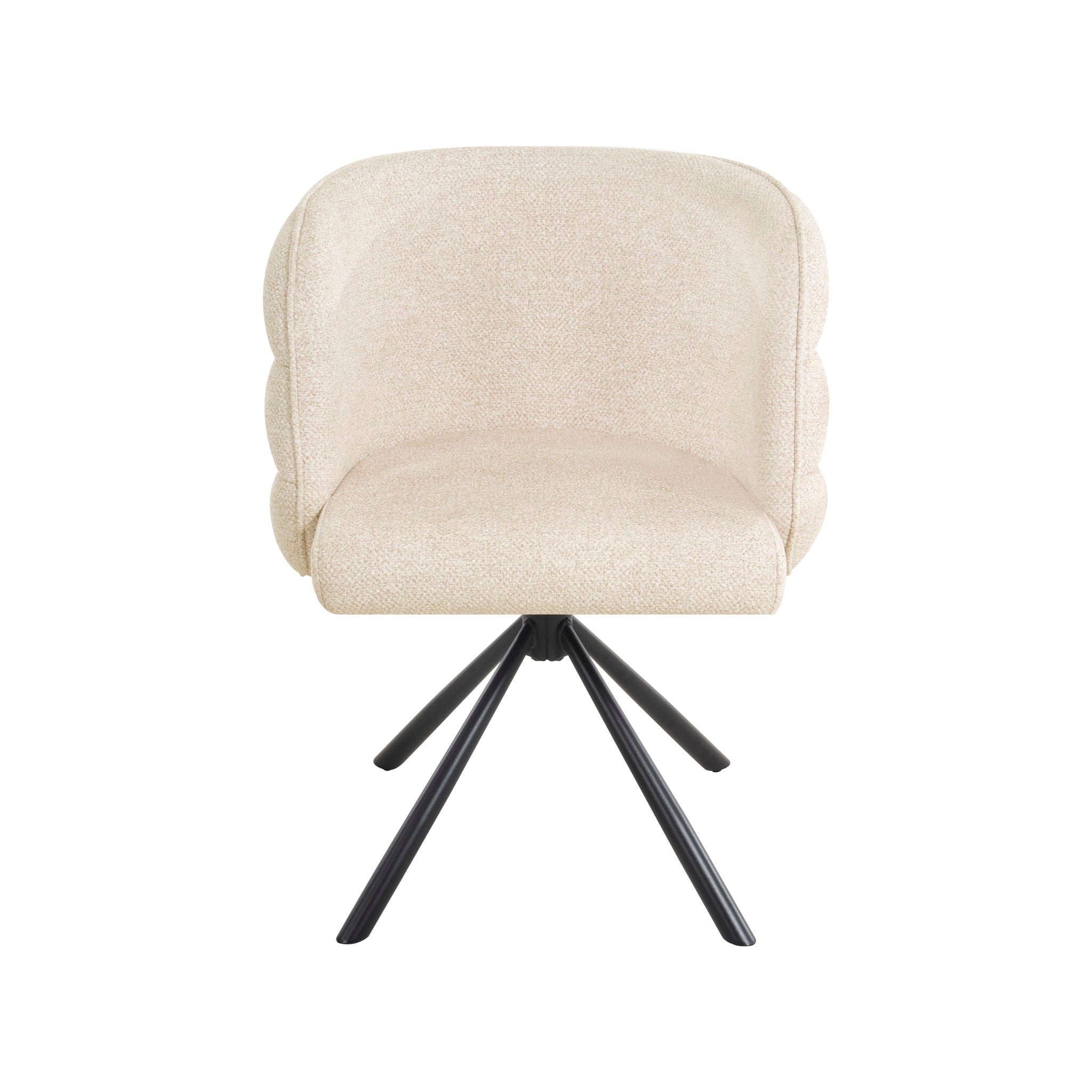 270 Degree Swivel Upholstered Desk Chairs (Set of 2)