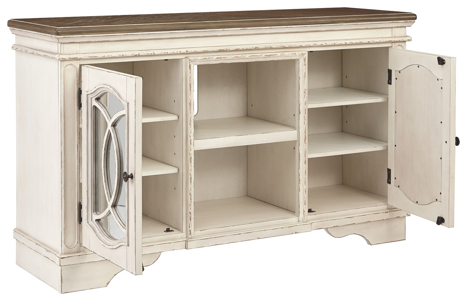 Ashley Furniture Realyn - TV Stand | Meri Furniture
