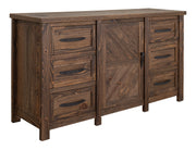 International Furniture Direct Dutton - Dresser - Brown | Meri Furniture