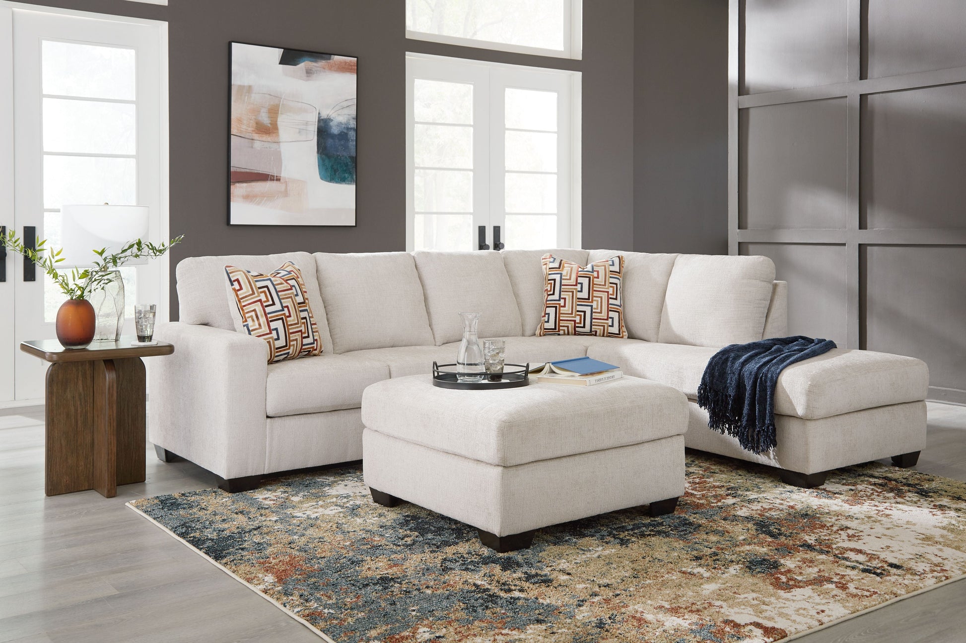 Signature Design by Ashley® Aviemore - Sectional Set | Meri Furniture