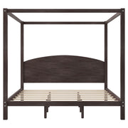 anopy Platform Bed With Headboard And Support Legs