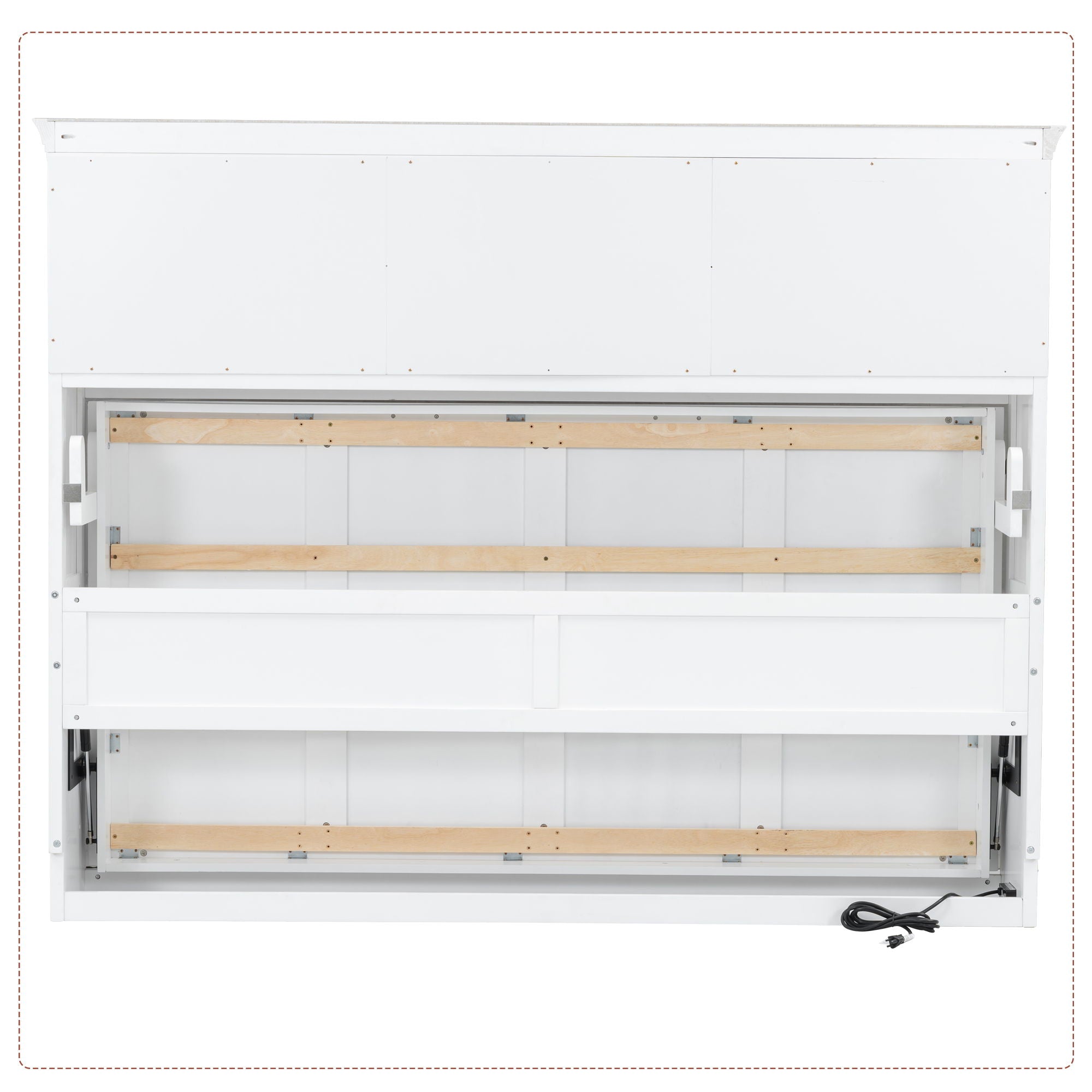 Murphy Bed With Charging Station And Drawer