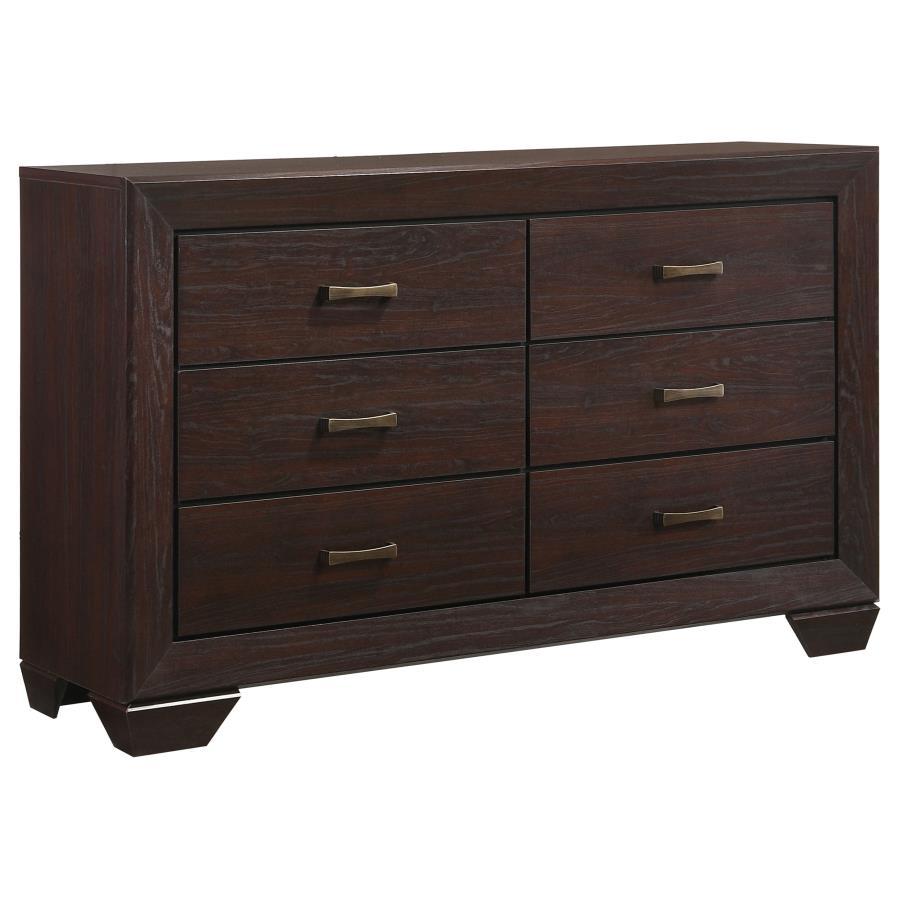 Coaster Fine Furniture Kauffman - 6-Drawer Dresser | Meri Furniture