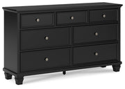 Signature Design by Ashley® Lanolee - Black - Dresser | Meri Furniture