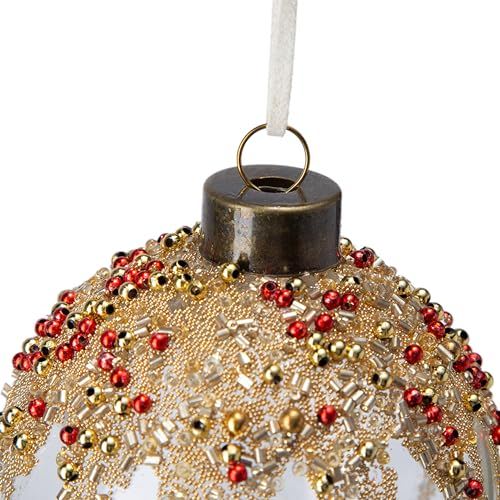 Christmas Ball Ornaments, Decorative Hanging Ball Christmas Tree Ornaments For Holiday Party Decorations