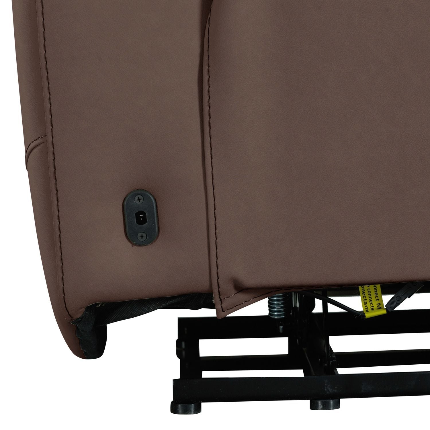 Beckham - R Arm Recliner P2 & ZG - Brown