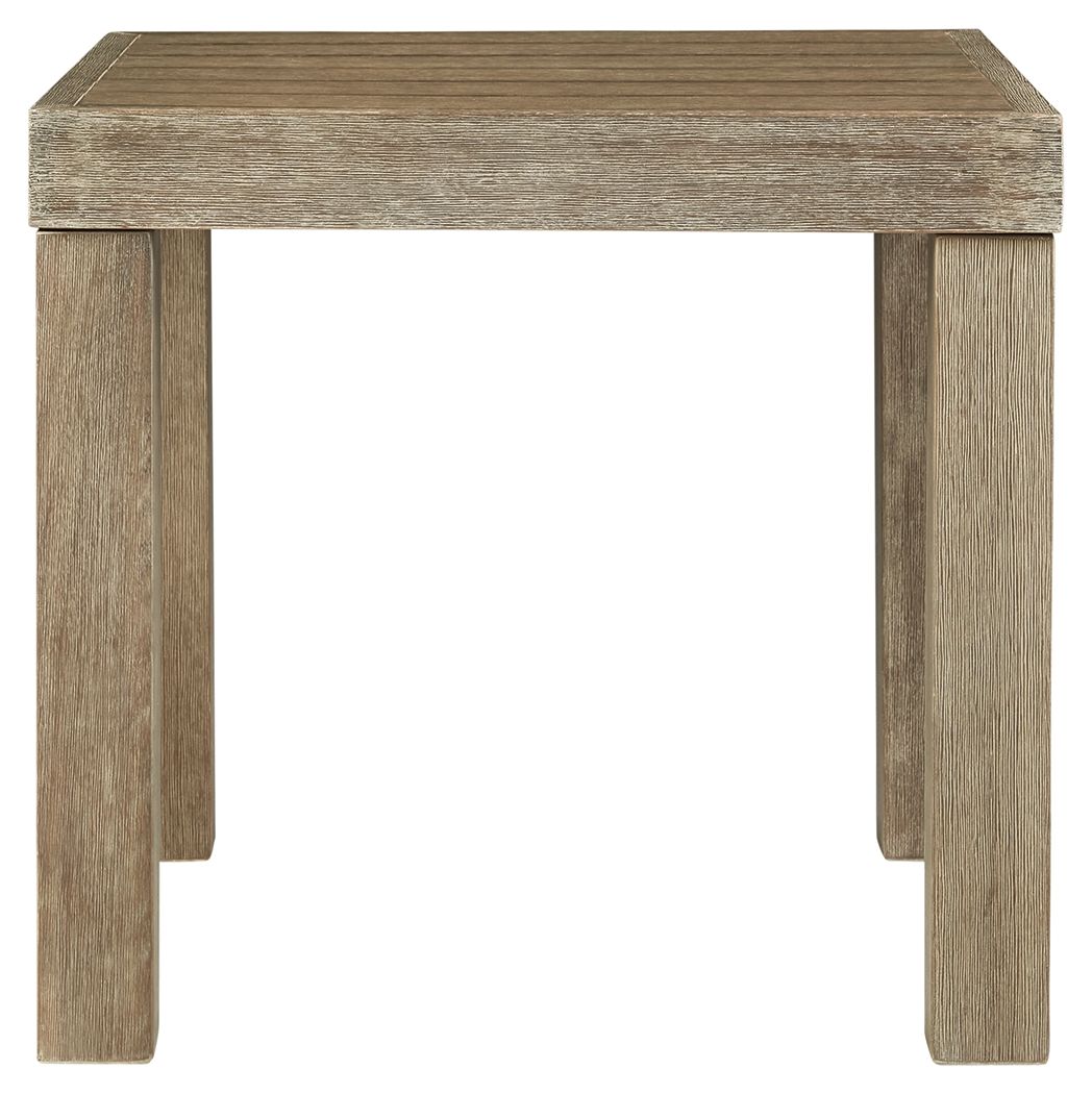 Ashley Furniture Silo Point - Brown - Square End Table | Meri Furniture