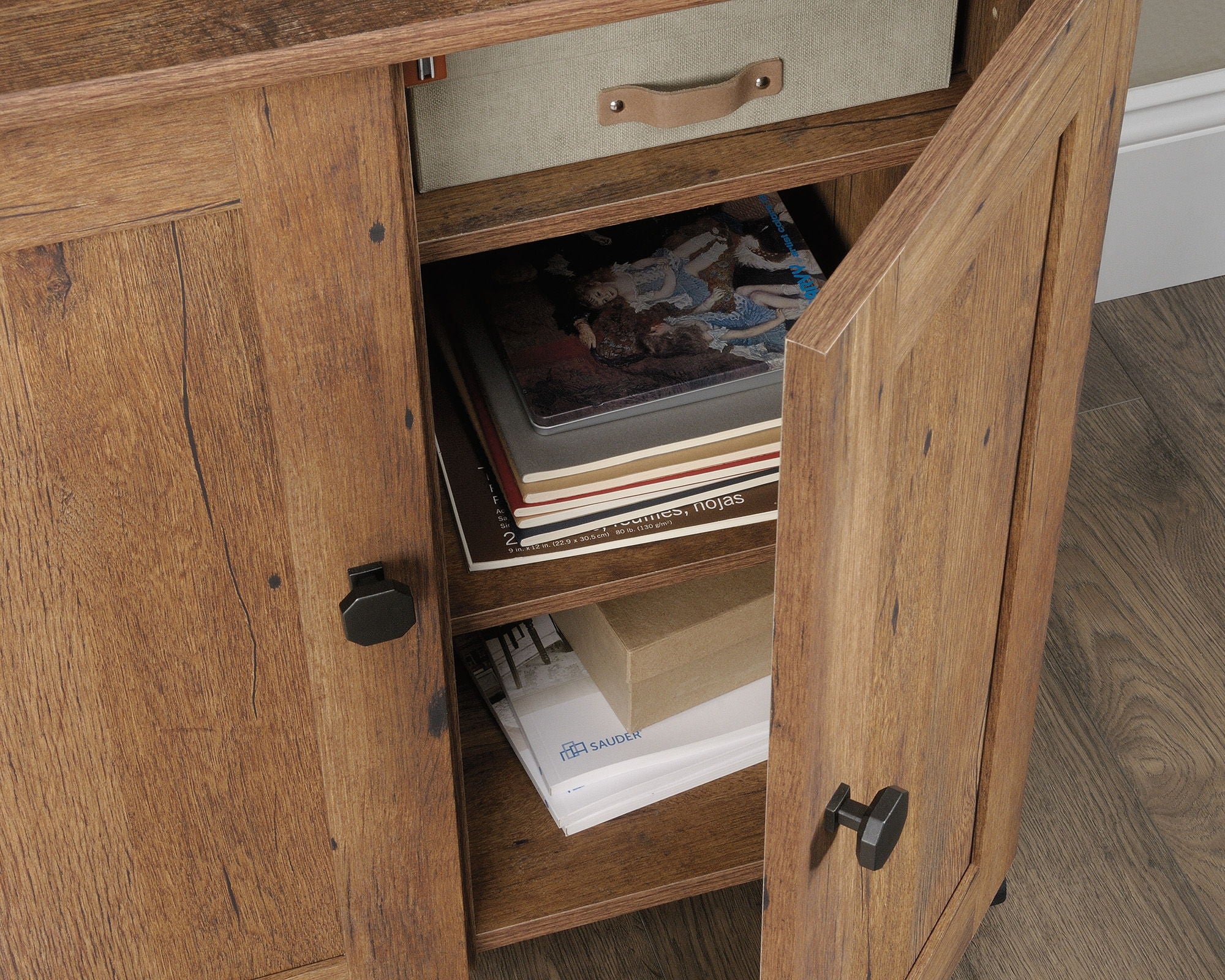 Sewing/Craft Cart Vintage Oak