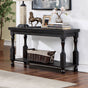 Furniture of America Calandra - Sofa Table - Antique Black | Meri Furniture