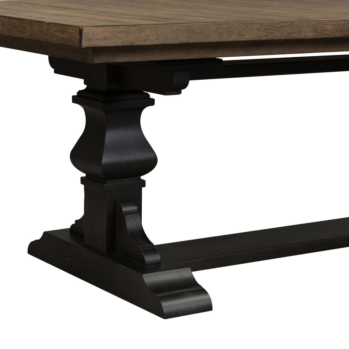 Liberty Furniture Harvest Home - Trestle Table - Black | Meri Furniture
