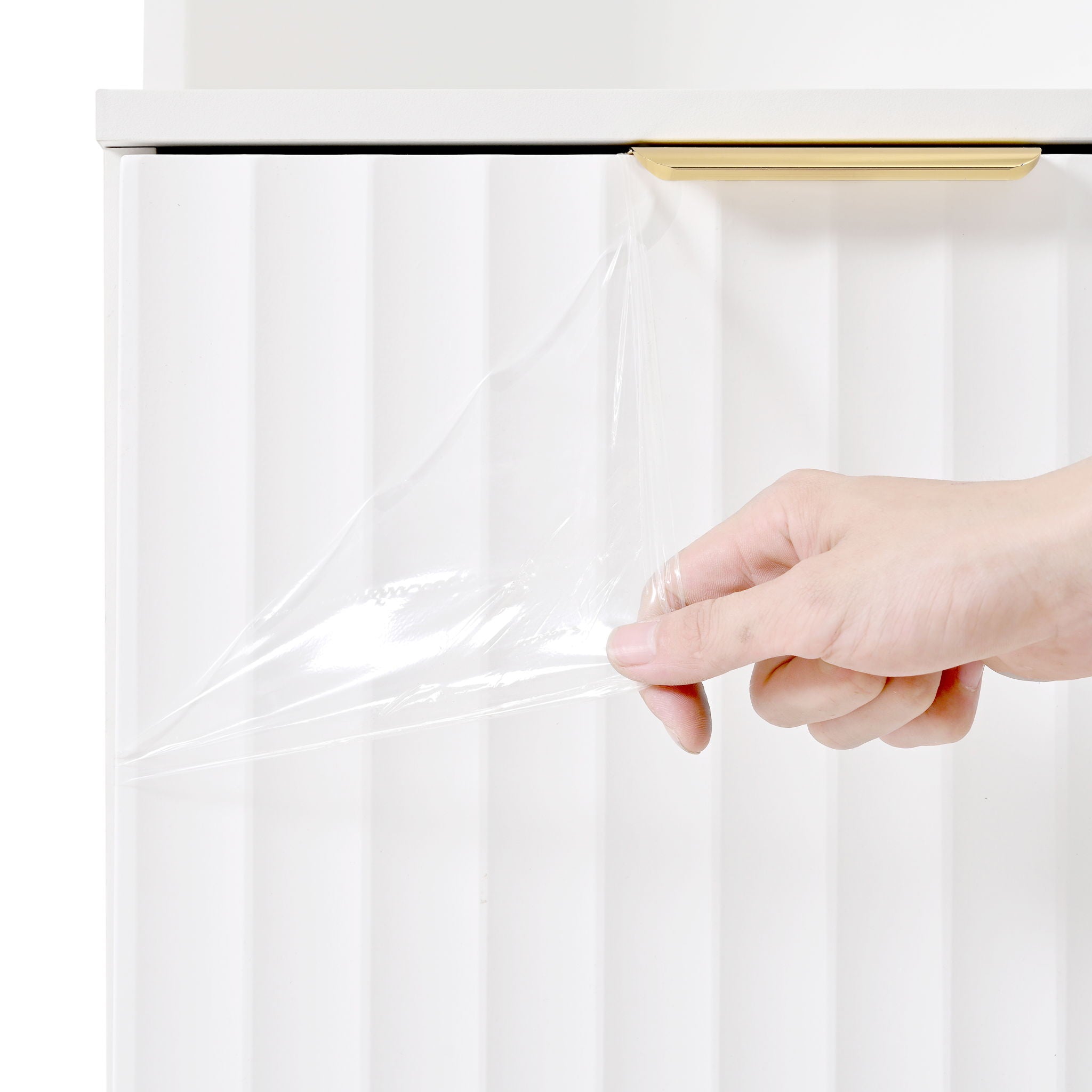 Modern Large Storage Hall Tree With Bench, 6 Hooks